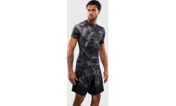 Venum Rage & Workout Short Sleeve Rashguard - Black/Grey