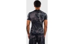 Venum Rage & Workout Short Sleeve Rashguard - Black/Grey