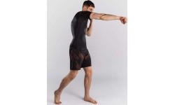 Venum No-Gi 6.0 Short Sleeve Rashguard - Black/Brown