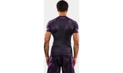 Venum No-Gi 6.0 Short Sleeve Rashguard - Black/Purple