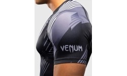 Venum No-Gi 6.0 Short Sleeve Rashguard - Black/White