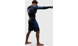 Venum No-Gi 6.0 Long Sleeve Rashguard - Black/Blue