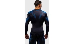 Venum No-Gi 6.0 Long Sleeve Rashguard - Black/Blue