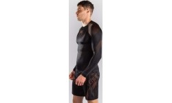 Venum No-Gi 6.0 Long Sleeve Rashguard - Black/Brown