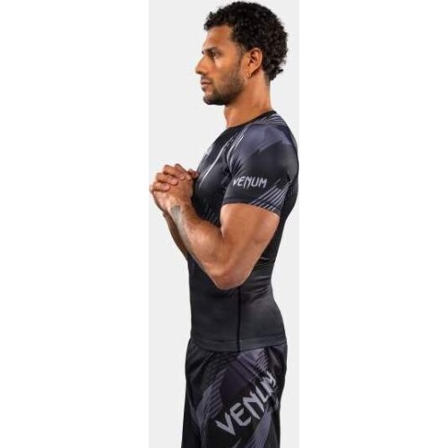 Venum No-Gi 6.0 Short Sleeve Rashguard - Black/Grey
