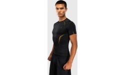 Venum G-Core Short Sleeve Rashguard - Black/Gold