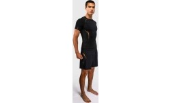 Venum G-Core Short Sleeve Rashguard - Black/Gold