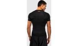 Venum G-Core Short Sleeve Rashguard - Black/Gold