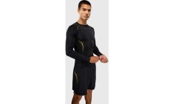 Venum G-Core Long Sleeve Rashguard - Black/Gold