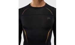 Venum G-Core Long Sleeve Rashguard - Black/Gold