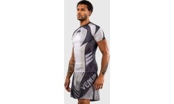 Venum Galactic 3.0 Short Sleeve Rashguard - Off-White/Black