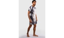Venum Galactic 3.0 Short Sleeve Rashguard - Off-White/Black