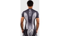 Venum Galactic 3.0 Short Sleeve Rashguard - Off-White/Black