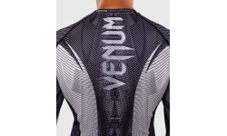 Venum Galactic 3.0 Long Sleeve Rashguard - Off-White/Black