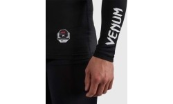 Venum UFC Unity by Venum Authentic Fight Week Men's Performance Long Sleeve Rashguard - Black