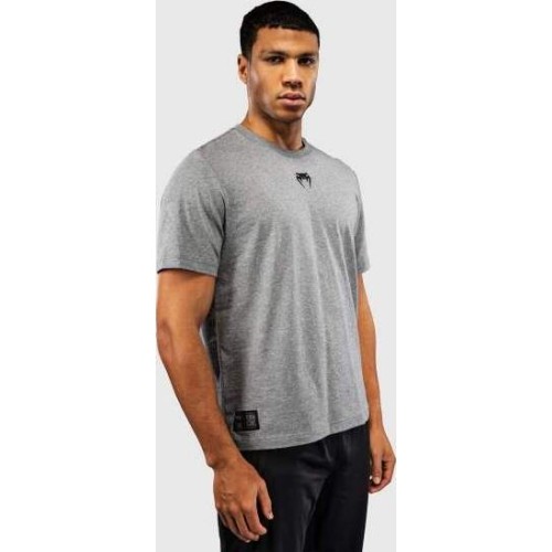 Venum Fight Icon Cotton T-Shirt - Light Heather Grey