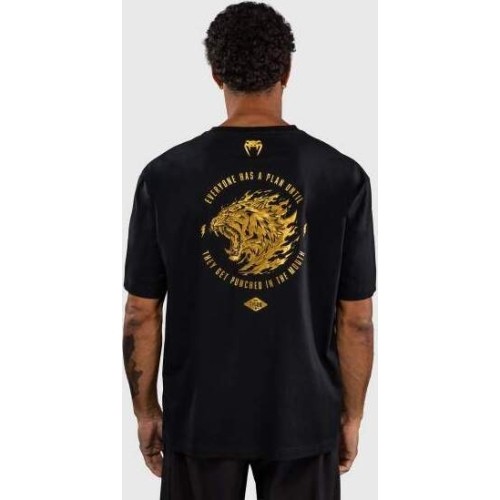 Venum x Mike Tyson Tiger T-Shirt - Black/Gold