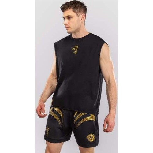 Venum x Mike Tyson Tiger Sleeveless T-Shirt - Black/Gold