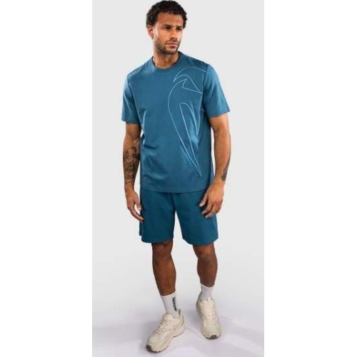 Venum Giant 3D Cotton T-Shirt - Ocean Blue