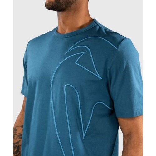 Venum Giant 3D Cotton T-Shirt - Ocean Blue