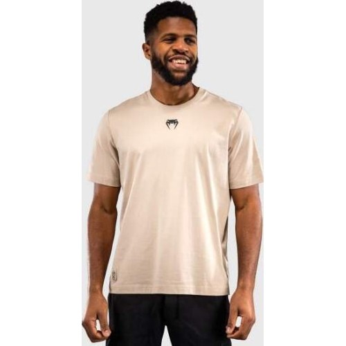 Venum Fight Icon Cotton T-Shirt - Beige