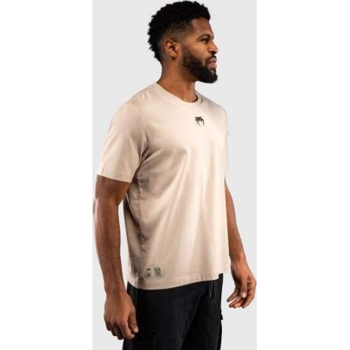 Venum Fight Icon Cotton T-Shirt - Beige