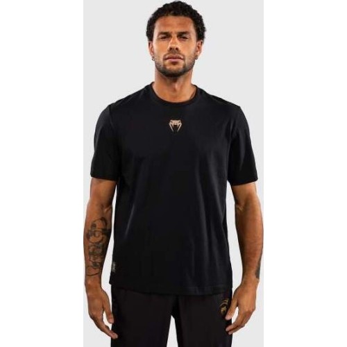 Venum Fight Icon Cotton T-Shirt - Black