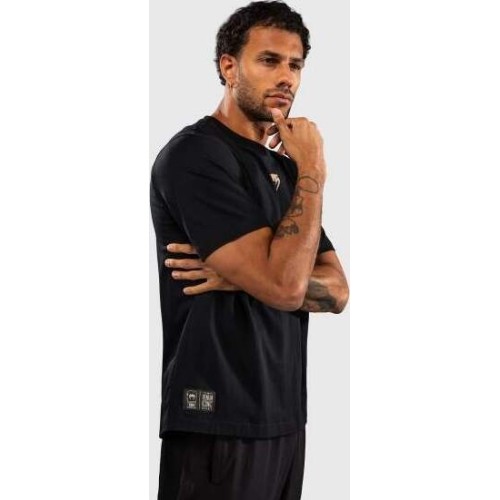 Venum Fight Icon Cotton T-Shirt - Black