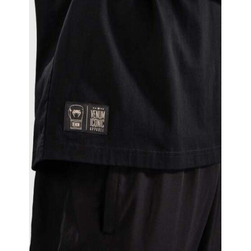 Venum Fight Icon Cotton T-Shirt - Black