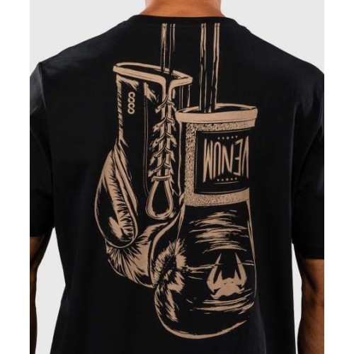 Venum Fight Icon Cotton T-Shirt - Black