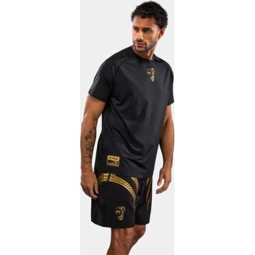 Venum x Mike Tyson Tiger Dry Tech T-Shirt - Black/Gold