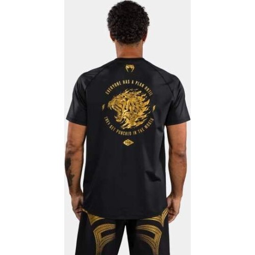 Venum x Mike Tyson Tiger Dry Tech T-Shirt - Black/Gold