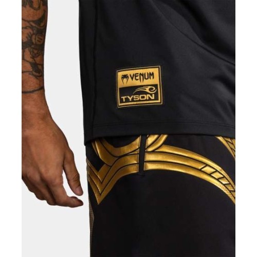 Venum x Mike Tyson Tiger Dry Tech T-Shirt - Black/Gold