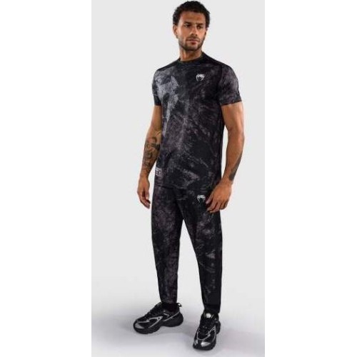 Venum Rage & Workout Dry Tech T-Shirt - Black/Grey
