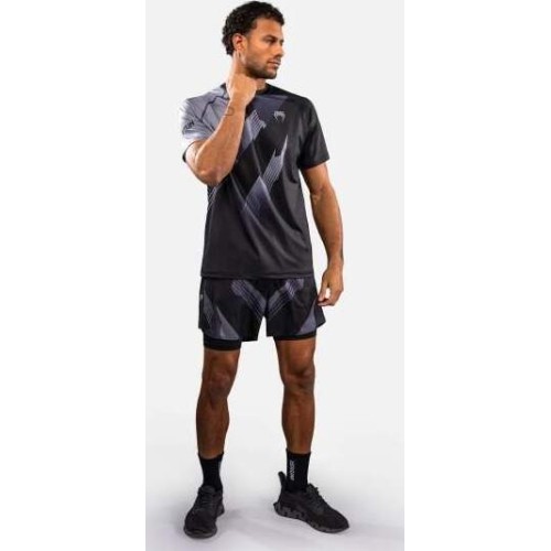 Venum No-Gi 6.0 Dry Tech T-Shirt - Black/Grey