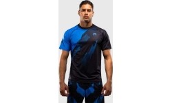 Venum No-Gi 6.0 Dry Tech T-Shirt - Black/Blue