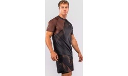 Venum No-Gi 6.0 Dry Tech T-Shirt - Black/Brown