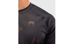 Venum No-Gi 6.0 Dry Tech T-Shirt - Black/Brown