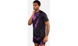 Venum No-Gi 6.0 Dry Tech T-Shirt - Black/Purple