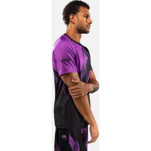 Venum No-Gi 6.0 Dry Tech T-Shirt - Black/Purple