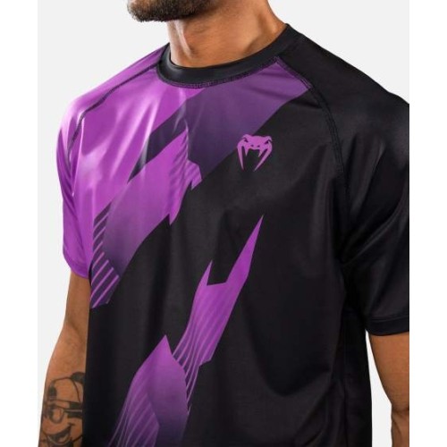 Venum No-Gi 6.0 Dry Tech T-Shirt - Black/Purple