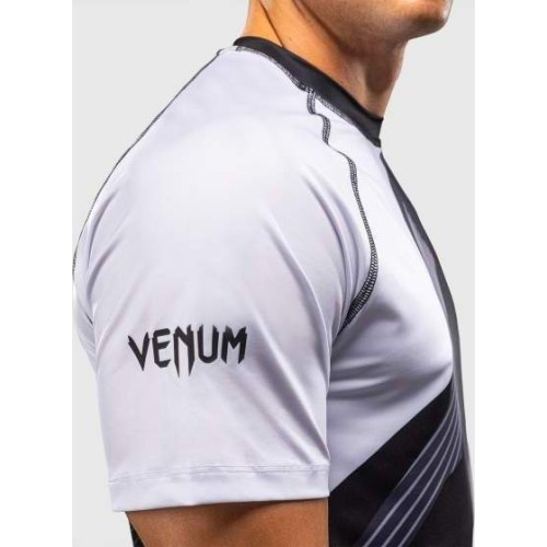 Venum No-Gi 6.0 Dry Tech T-Shirt - Black/White