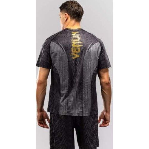 Venum Galactic 3.0 Dry Tech T-Shirt - Black/Gold