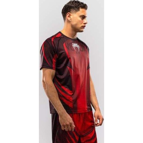 Venum Galactic 3.0 Dry Tech T-Shirt - Red/Silver