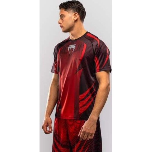 Venum Galactic 3.0 Dry Tech T-Shirt - Red/Silver