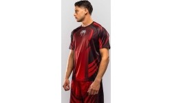 Venum Galactic 3.0 Dry Tech T-Shirt - Red/Silver