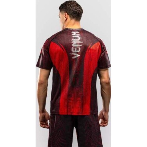 Venum Galactic 3.0 Dry Tech T-Shirt - Red/Silver