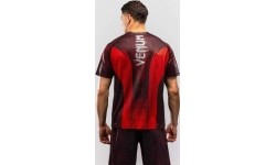 Venum Galactic 3.0 Dry Tech T-Shirt - Red/Silver