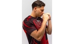 Venum Galactic 3.0 Dry Tech T-Shirt - Red/Silver