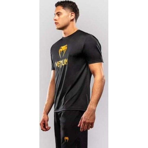 Venum Classic Dry Tech T-Shirt - Black/Gold